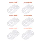 Набор белых силиконовых прокладок, 5 шт., горшки для эспрессо, уплотнительные кольца, шайбы, гибкое уплотнительное кольцо для 1236912 чашек, Moka Express Pot