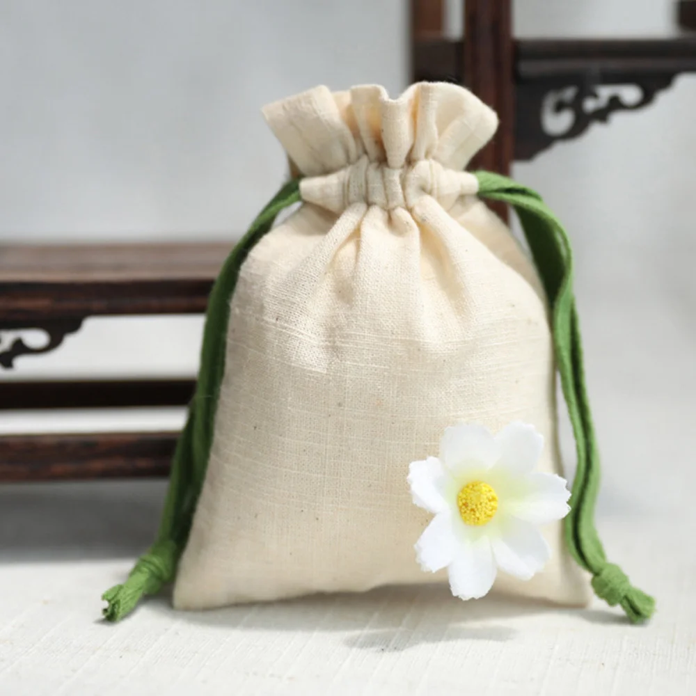 5 шт. печь конфеты Комплект карманы чистый Хлопковый мешок для конфет маленькие