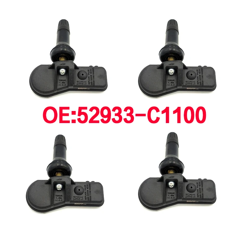 52933 c1100 52933C1100 TPMS датчик давления в шинах клапан для Hyundai Tucson Creta IX25 I40 IX35 Sonata 2014