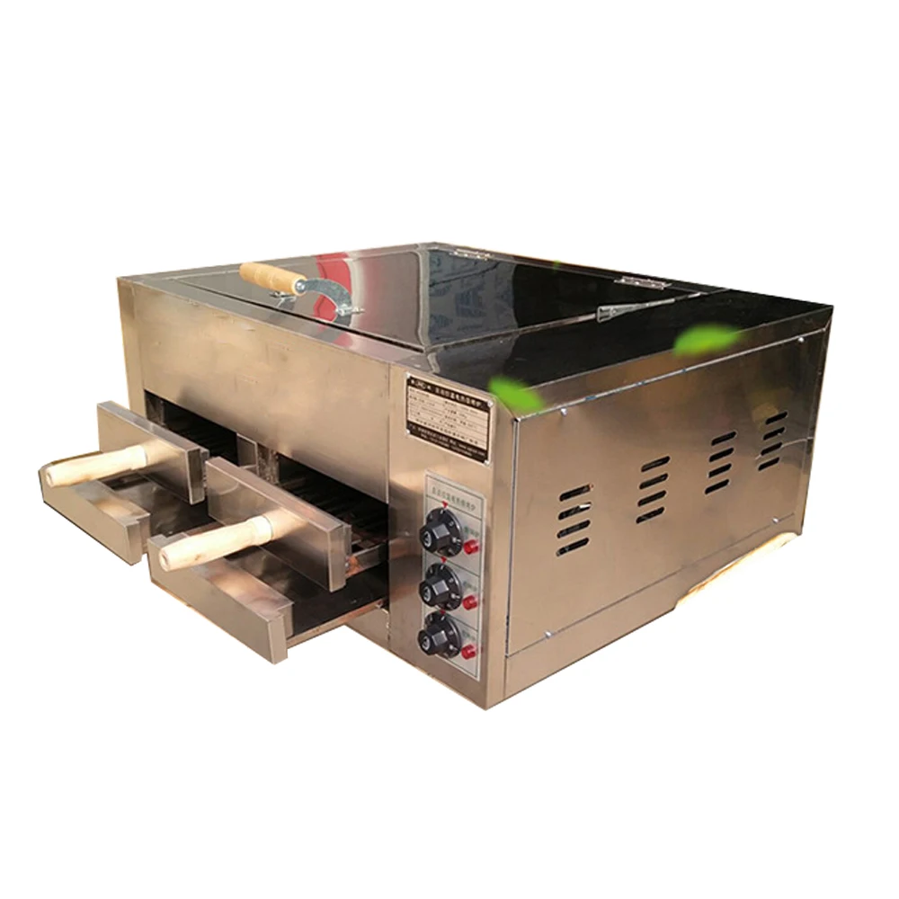 

Commercial Electric Grill Oven Toaster Grill 220V for Snack Food Making