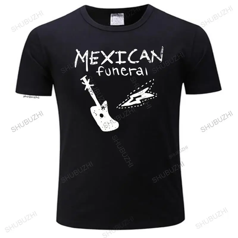

New Arrived Mens tshirts casual T-Shirt Mexican Funeral Black Cotton Printed Plus Size Tee Shirt homme summer tee-shirt tops