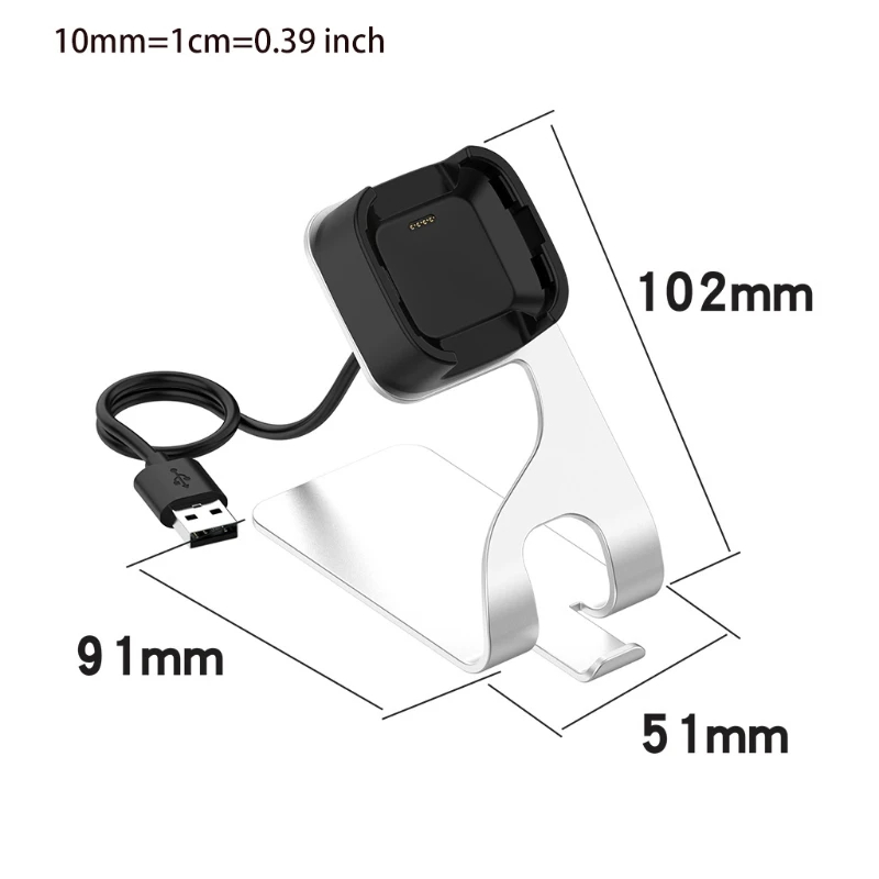

Charging Stand for fitbit-Versa Lite Charger Bracket Station Cradle Dock Holder
