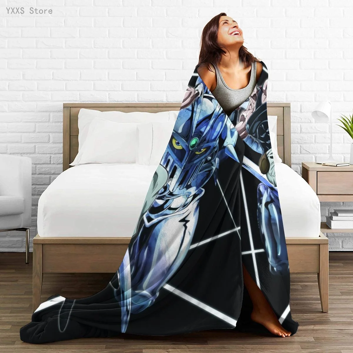 

Anime 3D printed Ultra-Soft Micro Fleece Blanket flannel throw Sherpa bedspread bedding sofa picnic fur soft blanket 300337695
