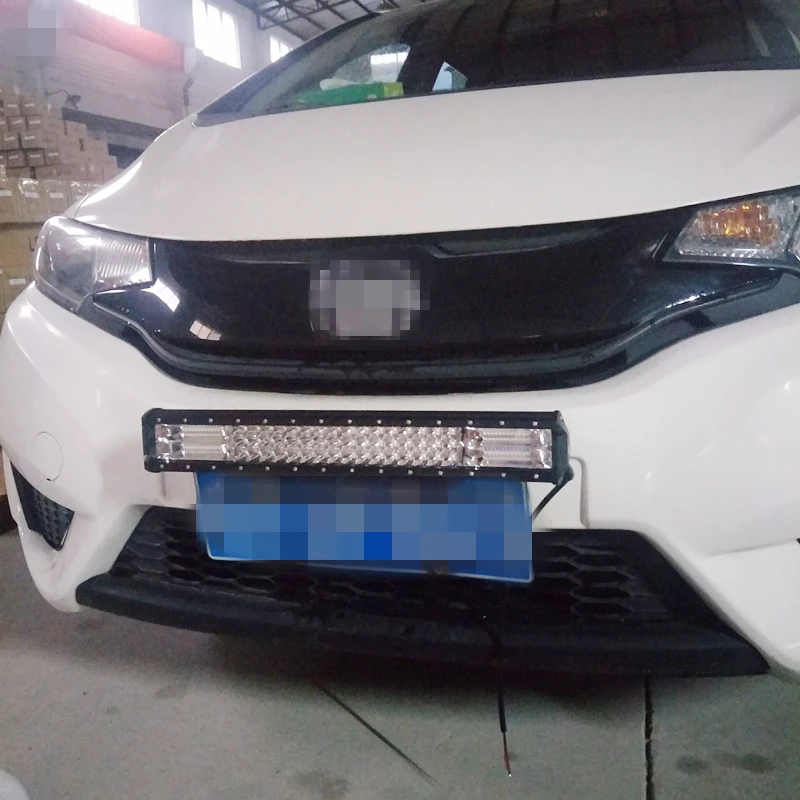 

Quad Row LED Bar Offroad 20inch 510W Combo Beam Light Bar 12V 24V + License Plate Bracket For 4x4 SUV Uaz Truck Pickup Bumper
