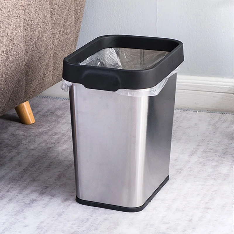 Кухонное ведро для мусора объемом 5 л корзина из нержавеющей стали в ванную