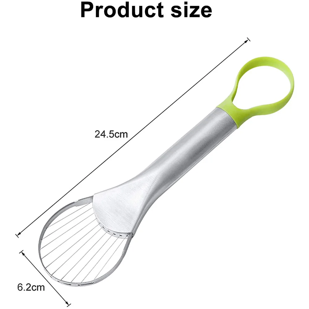 

2-In-1 Avocado Slicer Shea Corer Butter Fruit Peeler Cutter Pulp Separator Knife Kitchen Vegetable Tools Kitchen Gadgets