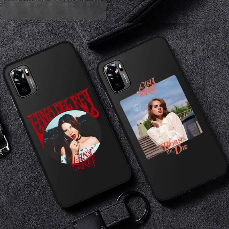 

lana del rey Phone Case For Xiaomi Mi Redmi Note 7 8 9 pro 8T 9T 9S 9A 10 Lite pro