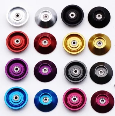 Цветные алюминиевые колпачки RFDTYGR 19 мм, колпачки из алюминия, персонализированные колпачки для Tamiya Mini 4WD 95436 D046