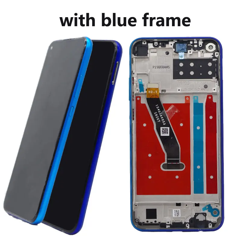 Оригинальный дисплей 6 39 дюйма с рамкой ЖК для Huawei P40 lite E Y7p 2020 сенсорный экран в