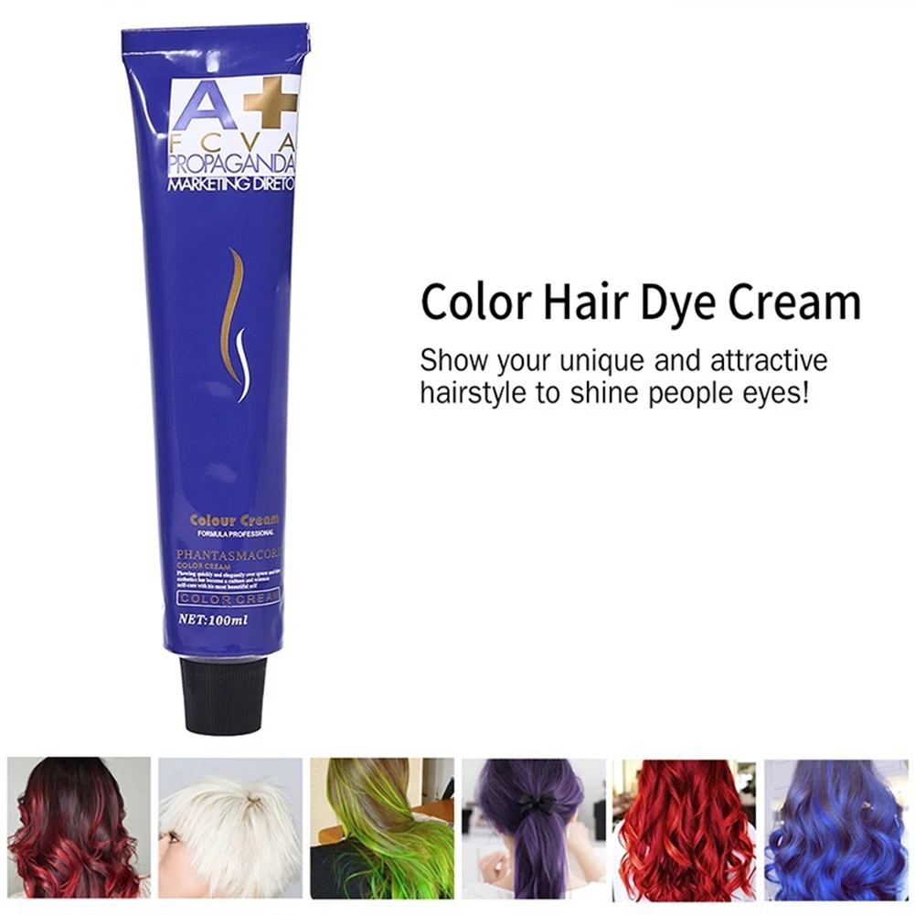 100 мл унисекс профессиональная цветная модная краска для укладки волос