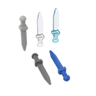 Кубики 95673, короткий меч для сборки блоков, 10 шт.