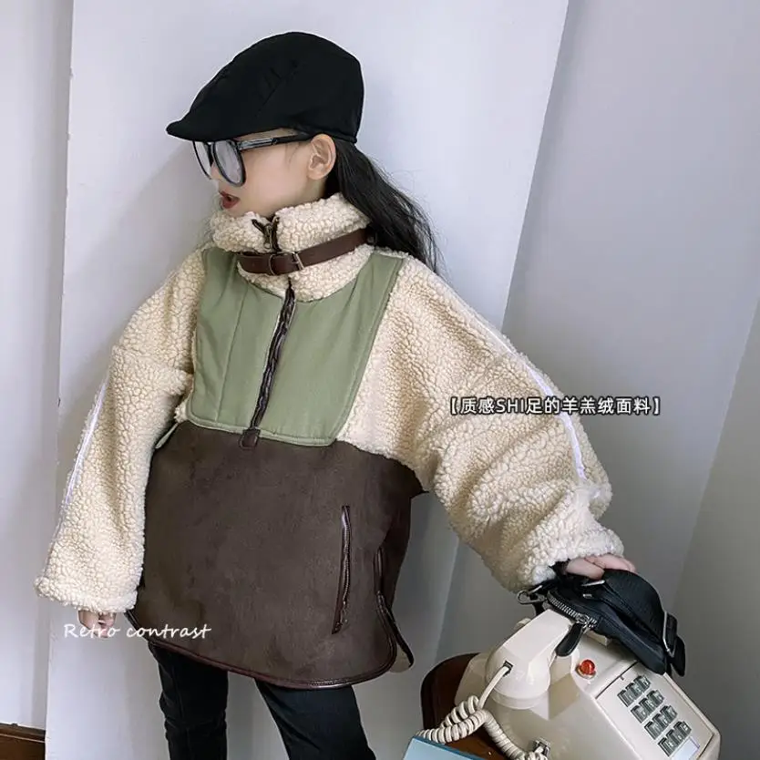 

Куртка женская зимняя из овечьей шерсти, с мехом