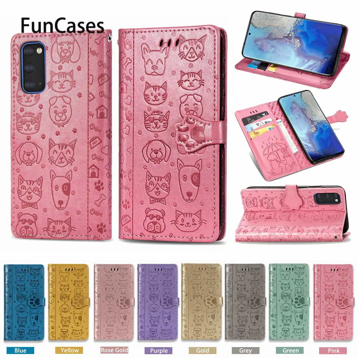 Чехол-книжка для Samsung Galaxy ajax S20 Ultra S9 Plus S8 S10E S10 Lite