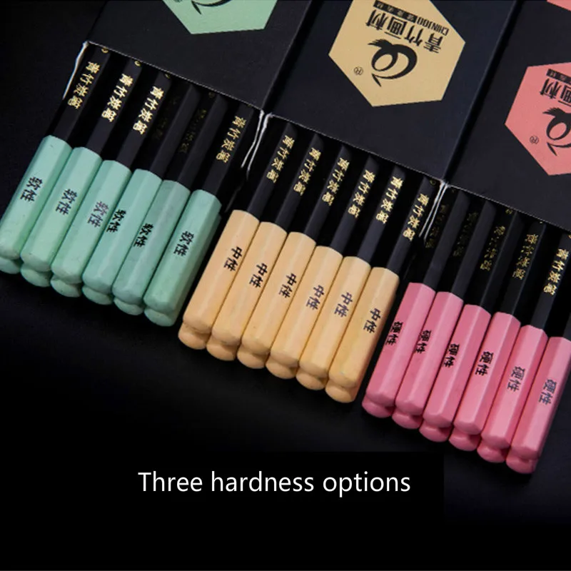 Мягкий Твердый карандаш с древесным углем набор карандашей для скетчинга