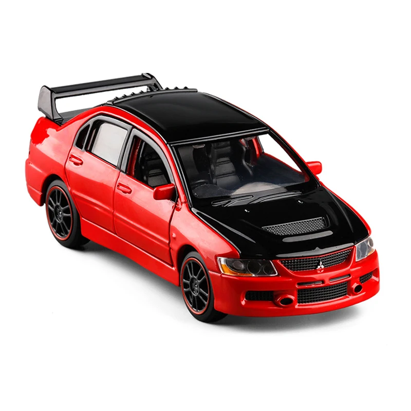 Игрушка Car1:32 Mitsubishi Lancer Evolution IX металлический сплав литье под давлением модель