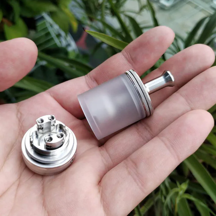 Высококлассный резервуар для вейпа Cloudworkz Taifun TF GTR RTA MTL 316SS 23 мм 4 мл с одной