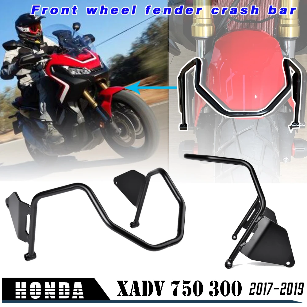 for Honda XADV 750 Front Wheel Mudguard Fender Upper Crash Bar Crashproof Guard Protector for X-ADV 750 XADV750 2017-2022