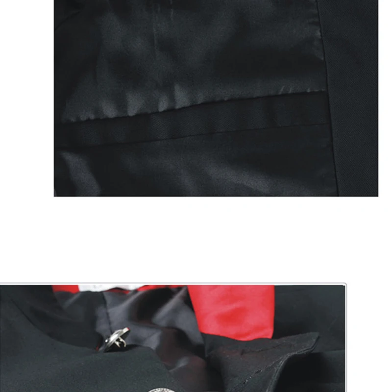 Короткий японский костюм в стиле преппи для мужчин школьная форма куртка красная