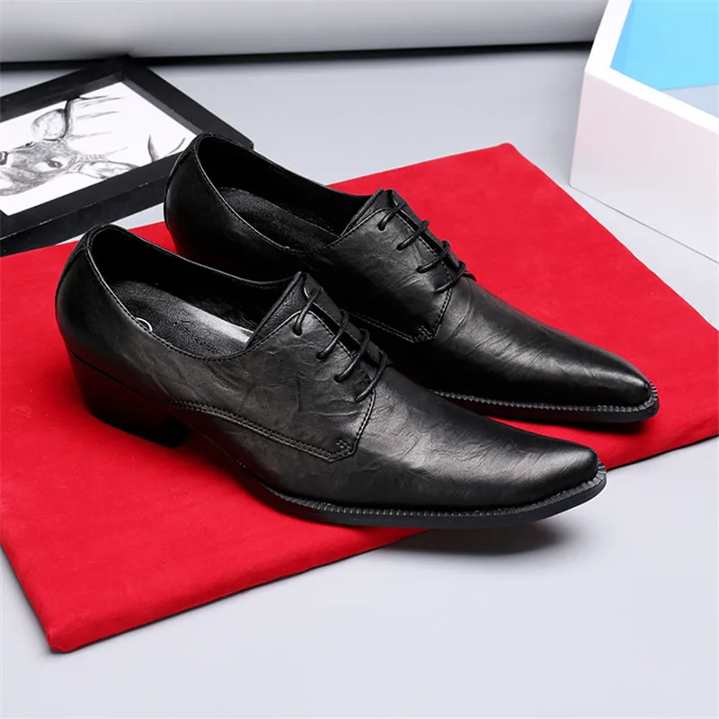 Zapatos Hombre Vestir Mens Dress Shoes Pointed Toe Lace Up Genuine Leather Oxford Breathable Formal Wedding | Обувь