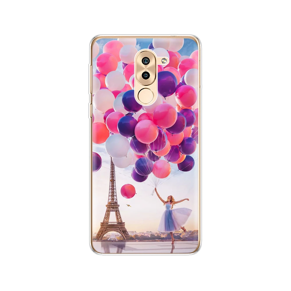 Чехол для телефона huawei honor 6X забавный Мягкий силиконовый чехол накладка из ТПУ 360