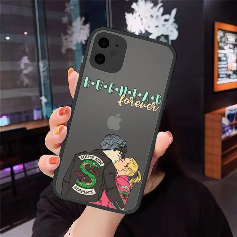 

Riverdale South Phone Cases Matte Transparent for iPhone 7 8 11 12 s mini pro X XS XR MAX Plus cover funda