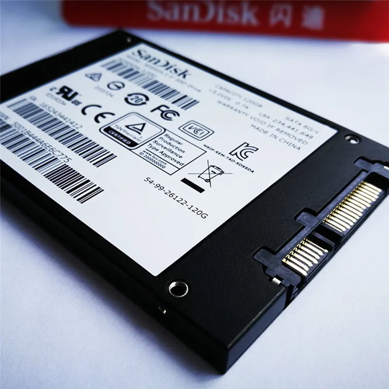 Жесткий Диск SanDisk SATA SSD PLUS 240 ГБ 2 5 480 120 твердотельный накопитель для ноутбуков |