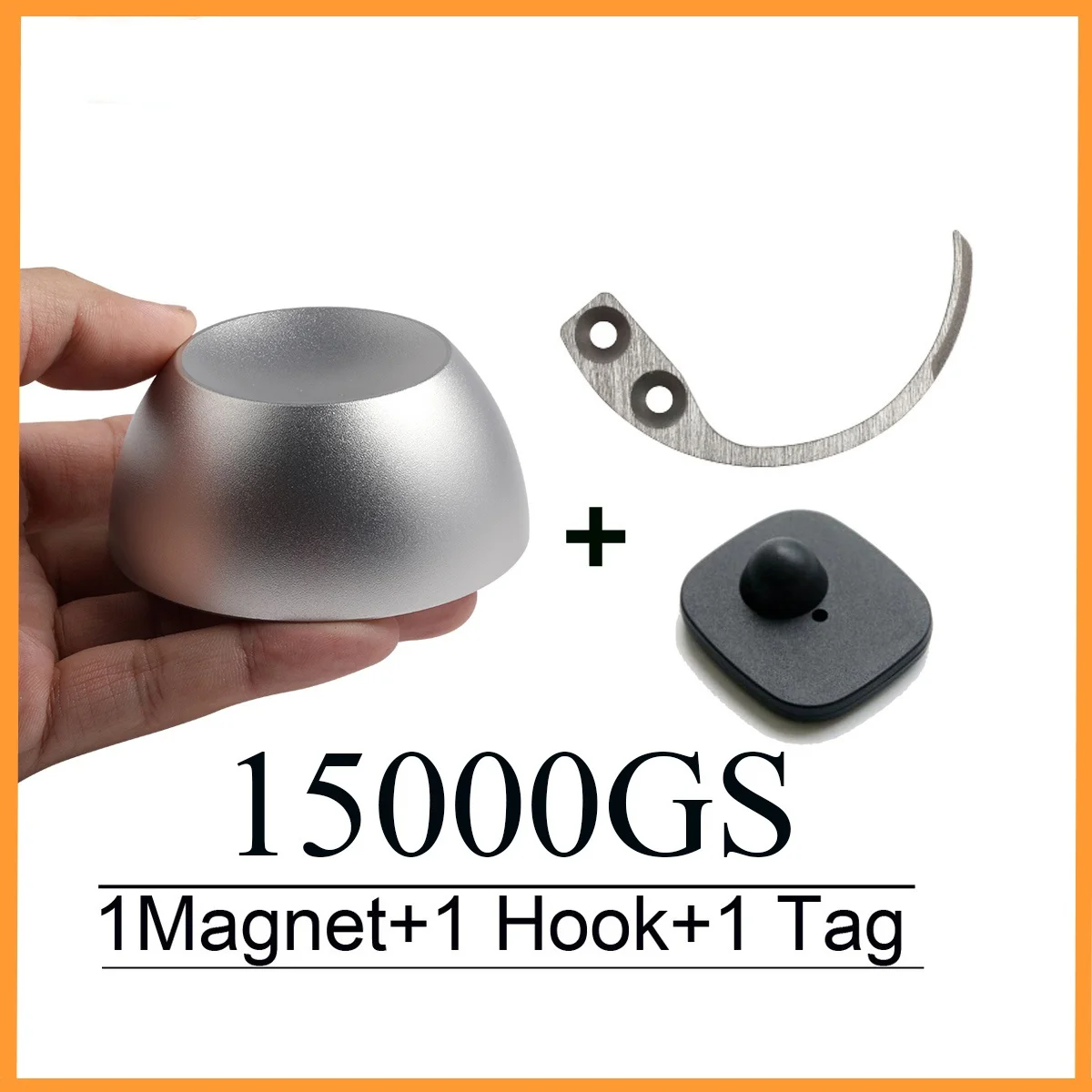 

Magnet Golf Detacher 15000GS Security Tag Remover+Handkey Detacher Hook+Alarms Tag Suplerlock For RF8.2Mhz EAS Systems