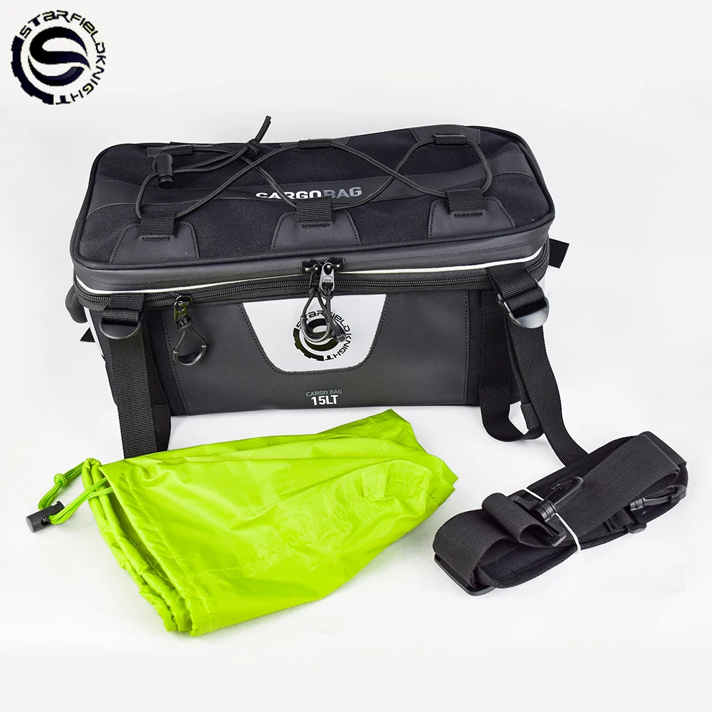 Звезда поле Рыцарь Водонепроницаемый мотоцикл задний посылка сумка мотоциклист