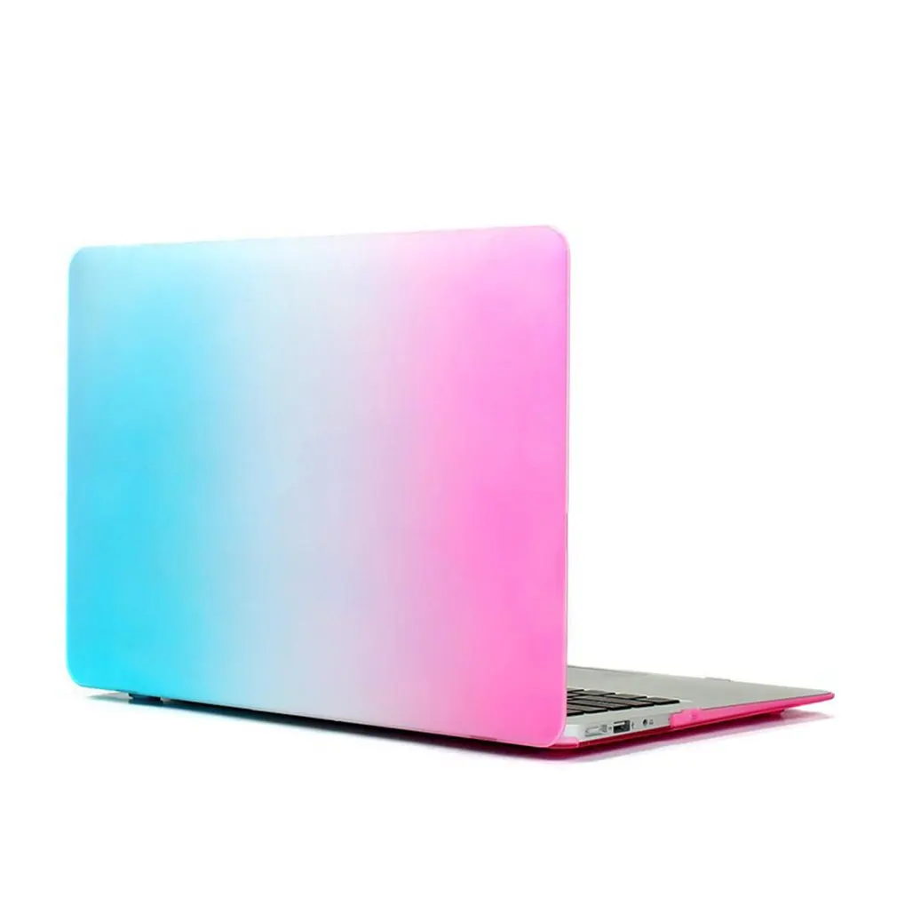 Тонкий легкий жесткий чехол для ноутбука в Радужном стиле защитный Macbook Air 13 3