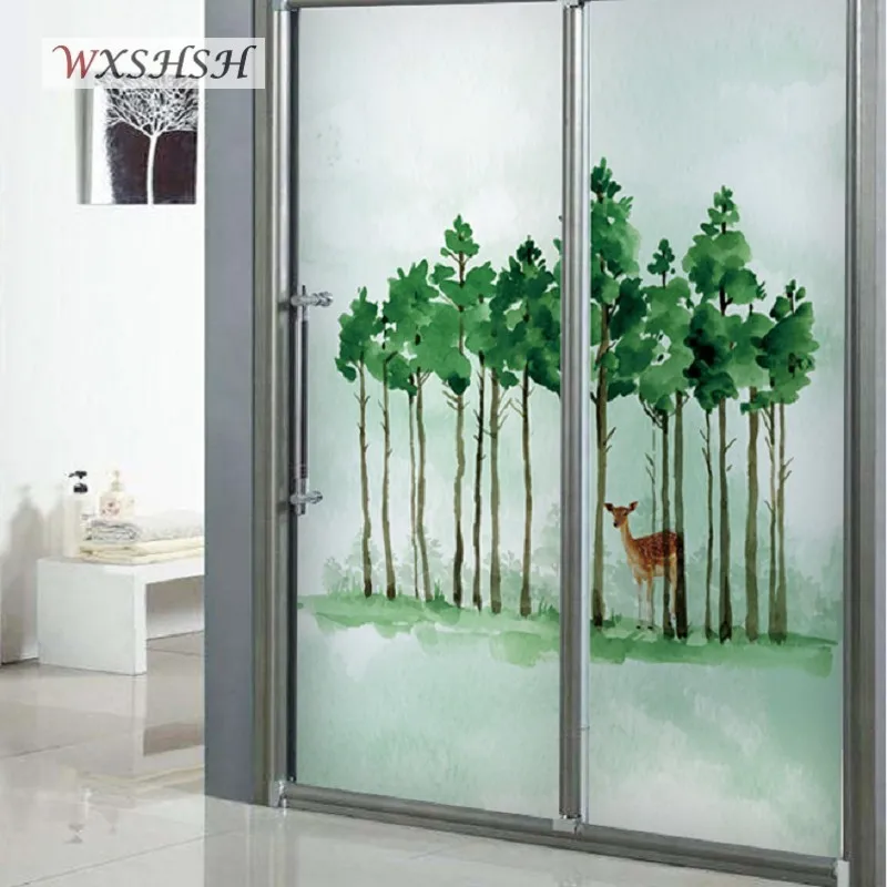 Оконная пленка индивидуального размера статическая липкая защита