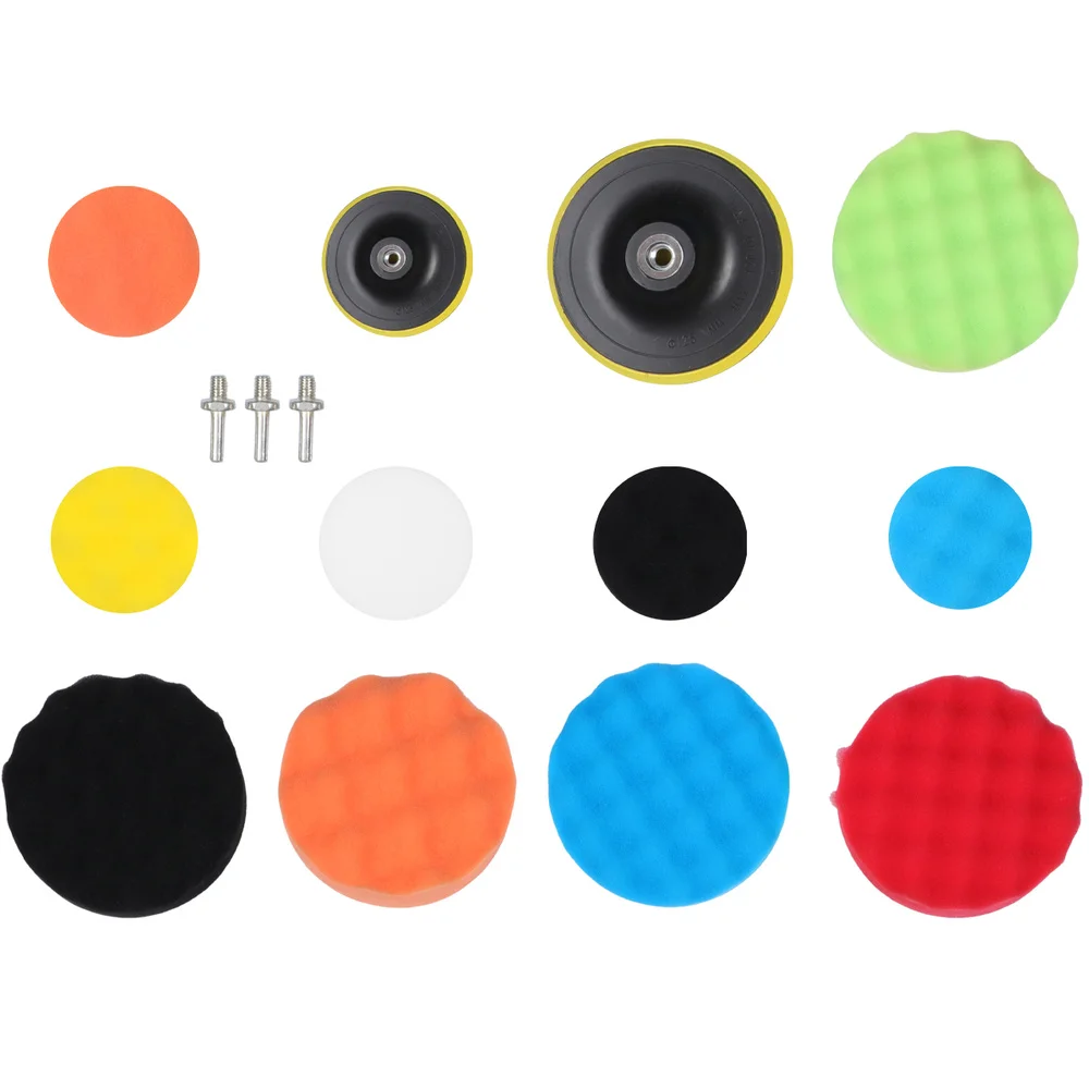 

Car Care Polisher Waxing Polishing Pad Kit Sponge Polishing Wheel for Cleaning