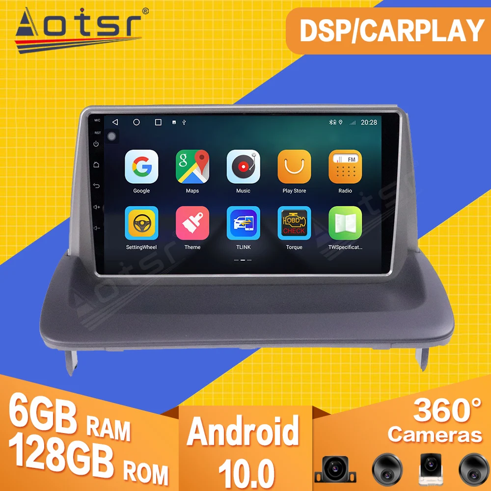 

For VOLVO C30 S40 C70 2006 -2012 Android Car Tape Radio Recorder Multimedia Player Stereo GPS Navi Video PX6 Head Unit No 2 din