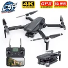 Новинка 2021, Квадрокоптер X19 с GPS и двойной камерой 4K HD, бесщеточный двигатель, 2-осевой ПНН, возвратное позиционирование, складной Дрон с видом от первого лица, Радиоуправляемый квадрокоптер, игрушка