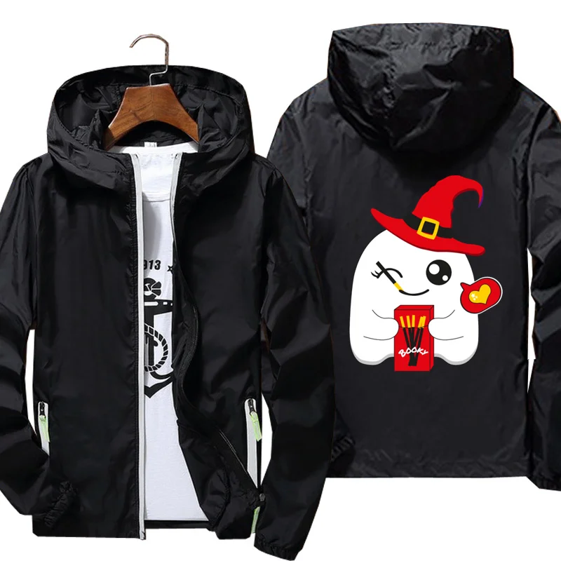 

Мужские куртки 2021 I love Booky, ветрозащитная куртка на Хэллоуин, светоотражающая кожаная брендовая куртка с принтом на весну и осень