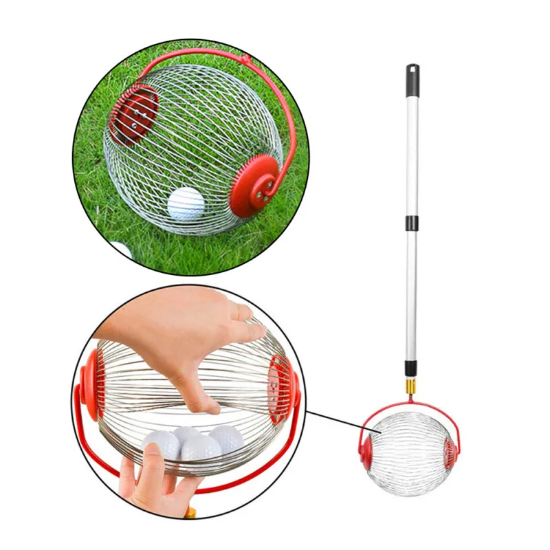 

Walnuts Chestnuts Harvester Garden Nut Collector Roller Retractable Aluminum Alloy Ball Picker For Family Orchards Yard Clean