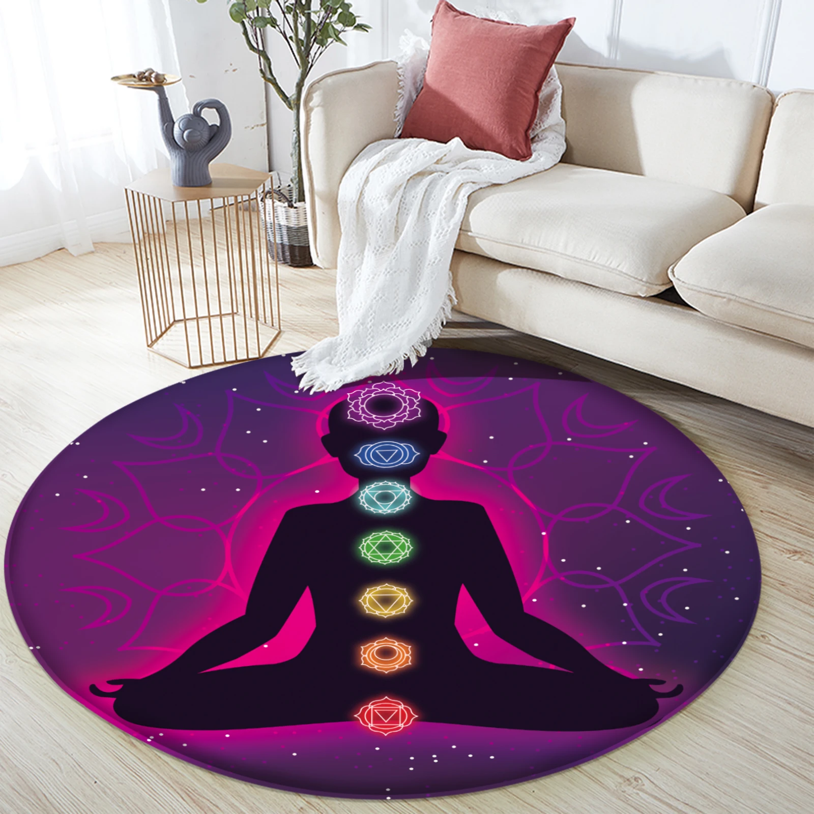 

Carpet In The Living Room Non Slip Flannel Carpet Entrance Door Mat Round Carpet Mat Rug Alfombras Infantiles Para Habitacionnia