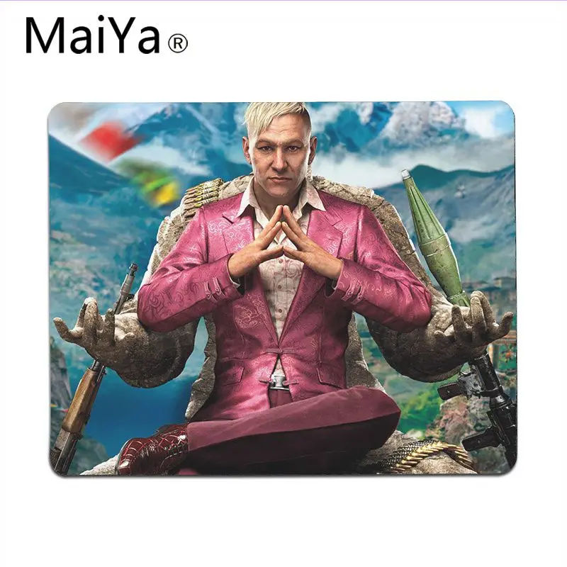 Высококачественный большой/маленький силиконовый коврик для мыши Maiya Far Cry 4