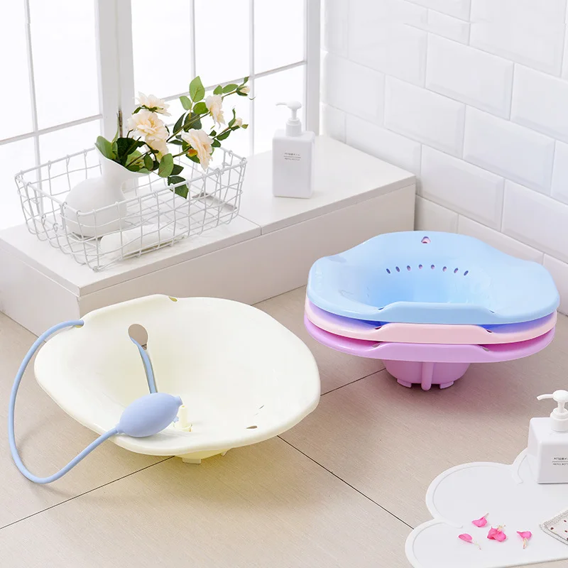 

Bidet Squatting Bath Basin Gynecological Maternal Child Bidet Plastic Portable Pregnant Squat Toilet Anti-skid Mom Bidet Tool