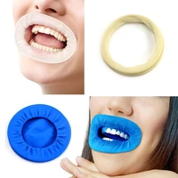1 pcs rubber dam dental mouth opener dentistry cheek retractors for surgery o shape oral hygiene tooth whitening products