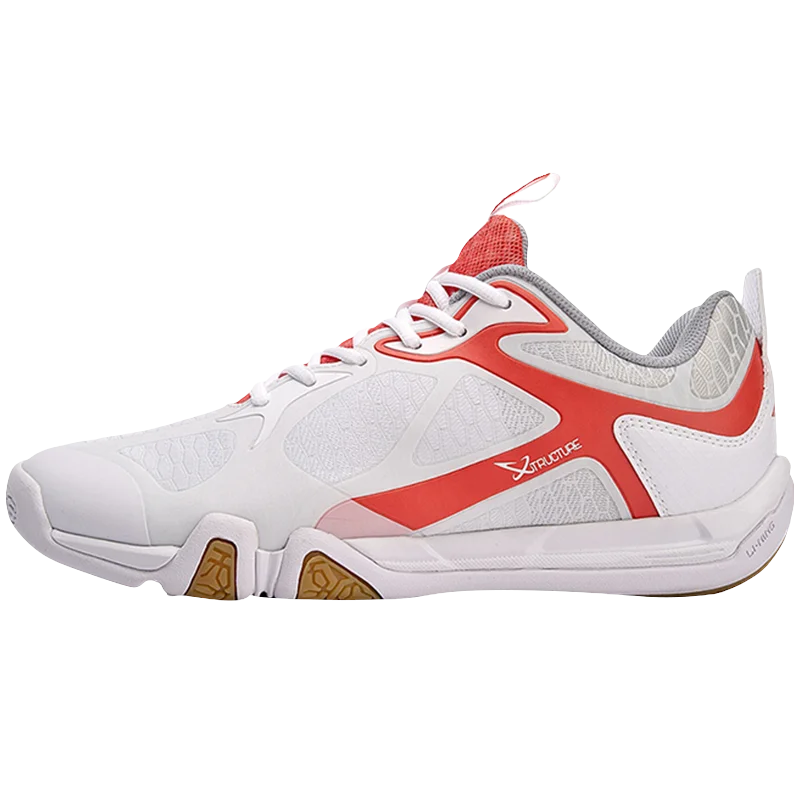 Туфли Li-Ning мужские легсветильник для бадминтона, дышащие Нескользящие кроссовки, подкладка, удобная спортивная обувь для тренировок, AYTM031-4