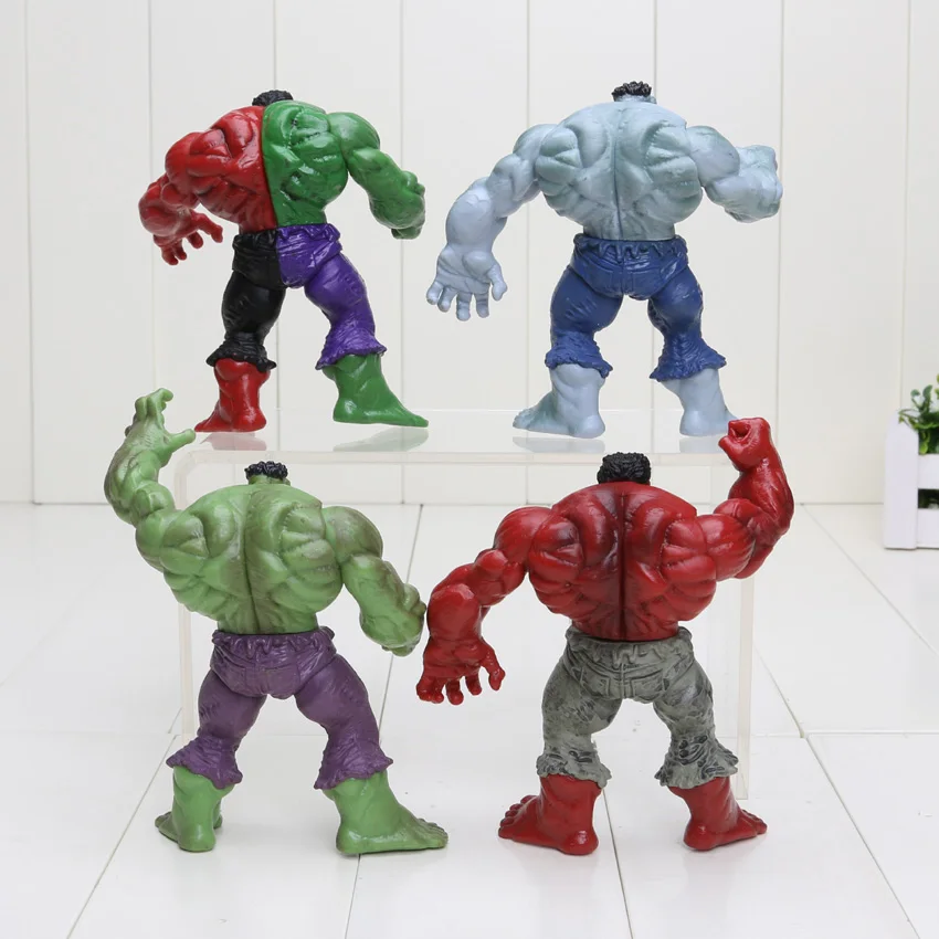 4 шт./компл. 12 см Марвел из Мстителей Ragnarok руки подвижный боевой Халк BJD фигурка Коллекционная модель игрушка подарок