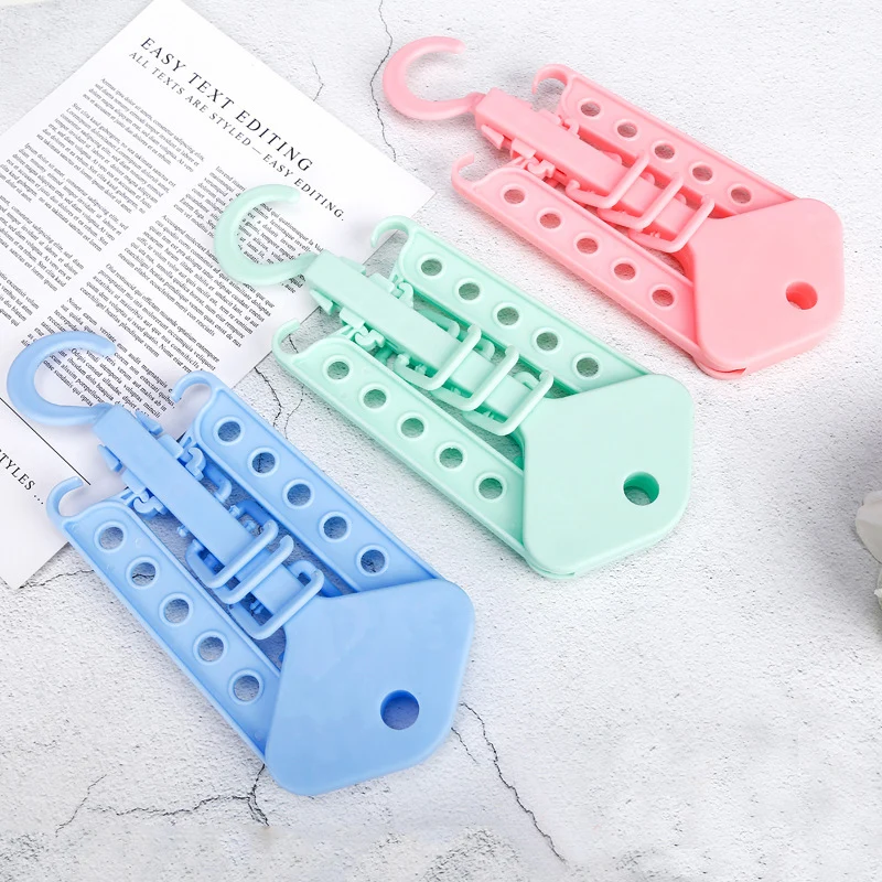 Вешалка для одежды многофункциональная с 11 отверстиями двойным крючком