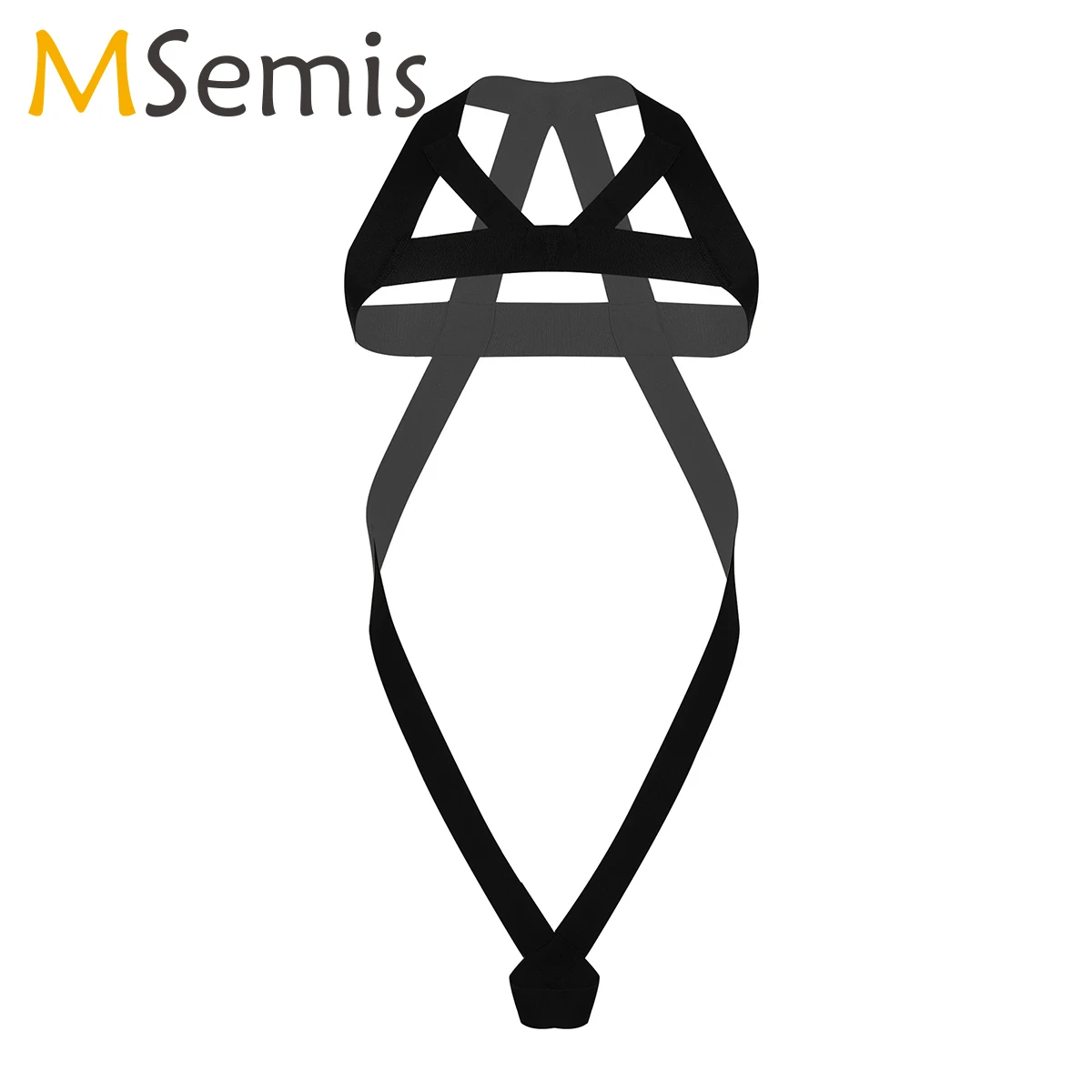 

Мужской комбинезон с бретелями mocto, черный эластичный бандаж, комплекты белья, нагрудный ремень для тела