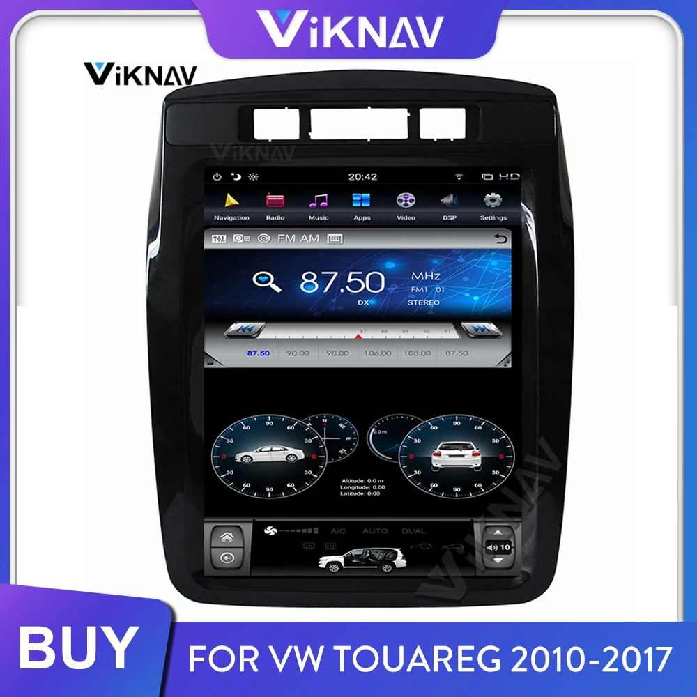 

Автомобильный радиоприемник для Volkswagen VW Touareg 2010 2011 2012 2013 2014 2016 2017 Android, автомобильный стерео Мультимедийный Плеер, головное устройство