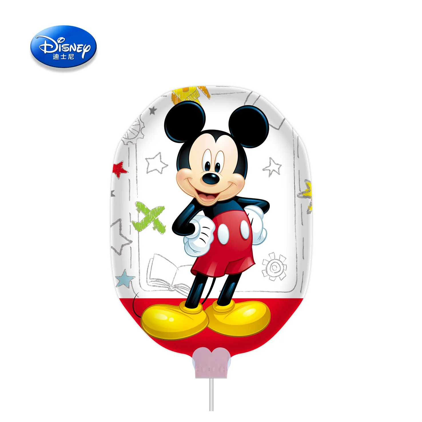 Новый Воздушный шар Диснея Микки и его друзья надутые зажимы стержни Минни