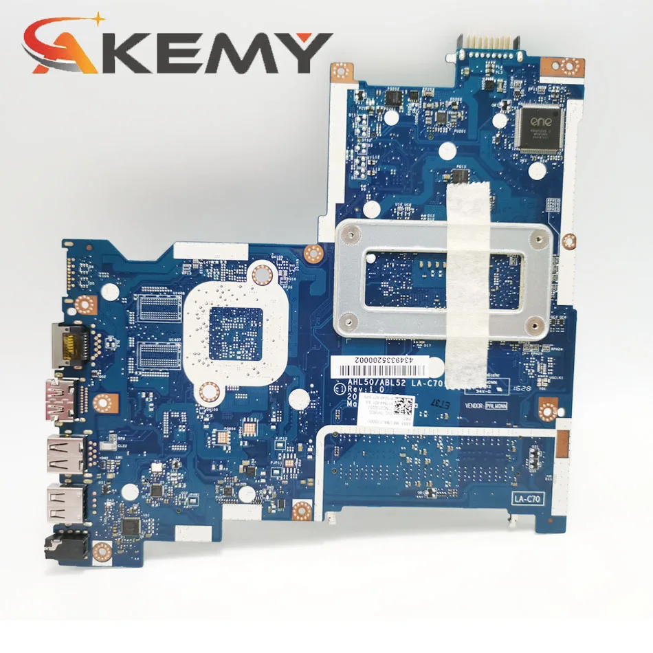 AHL50 / ABL52 LA-C701P для HP 15-AC 15T-AC 250 G4 материнская плата ноутбука CPU i5-5200U DDR3 100% тестовая