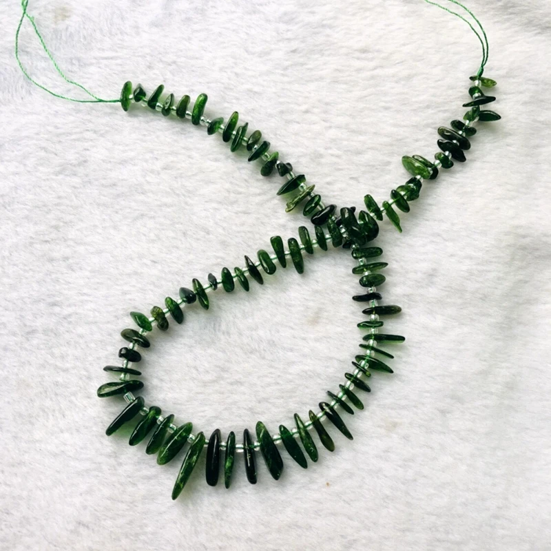 Wholesale 1string Natural Gem Stone Chip Nugge Beads,Kunzite,Diopside,Chrysoprase,Larimar Beads For jewelry DIY 15.5"/string