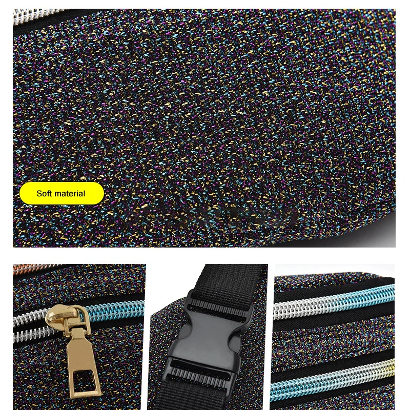 Новая поясная сумка Корейская нагрудная через плечо сумки для живота женщин и