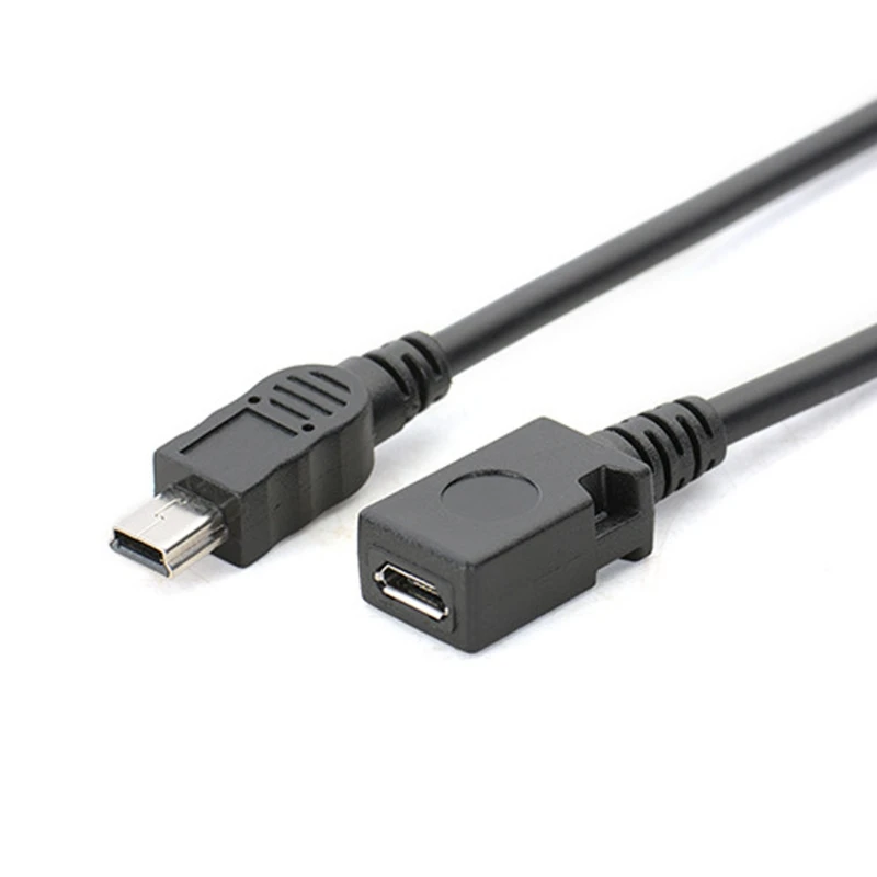 

Переходник Micro USB (разъем)/Mini USB (штекер), 13 см, R2JB