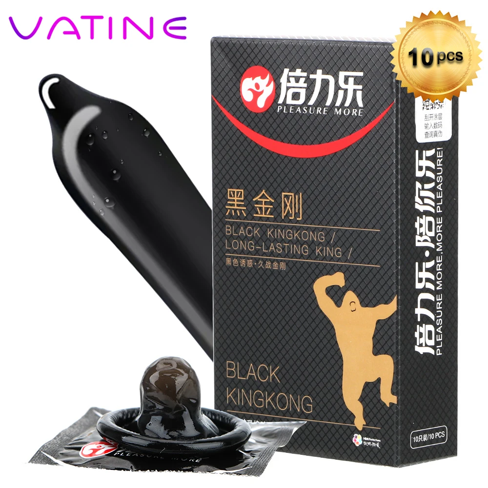 VATINE 10 шт./кор. ультра тонкий латексный презервативы для Для мужчин секс товары